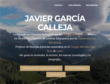 Tablet Screenshot of jgcalleja.es